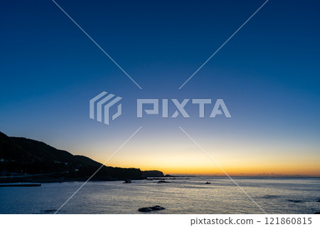 First sunrise of the year 2025 from Susami Town, Wakayama Prefecture First sunrise of the year 2025 from Susami Town, Wakayama Prefecture 121860815