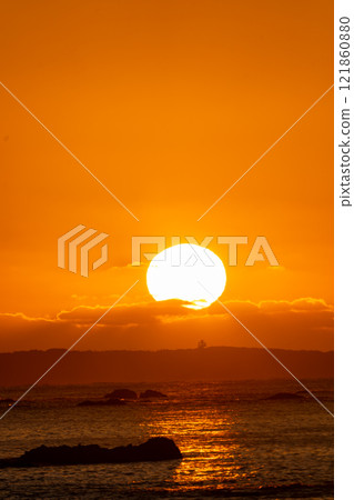 2025年和歌山縣週參見町的第一個日出景色 121860880