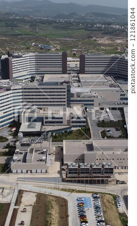 Large hospital complex 121861044