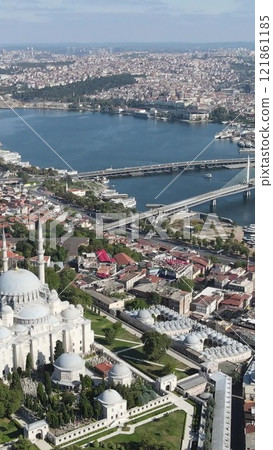 Suleymaniye Mosque Golden Horn 121861185