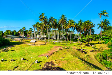 Tropical Park at Buzare Point in Cayenne - French Guiana, South America 121861572