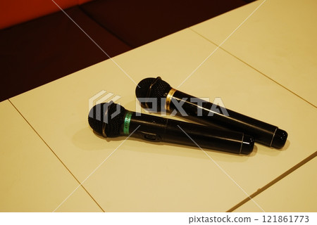 Karaoke microphone Karaoke microphone 121861773