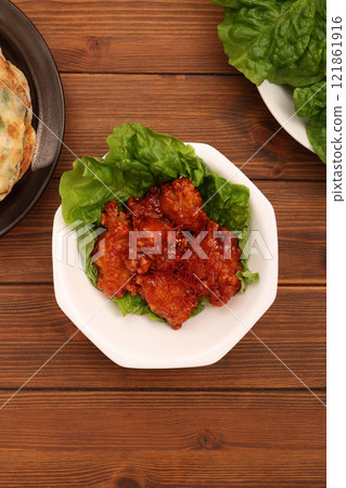 Yangnyeom Chicken 121861916