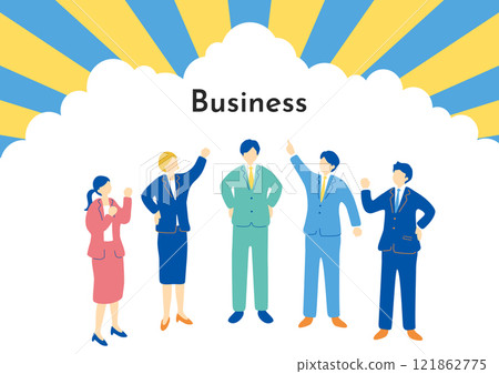 Business scene illustration Business scene illustration 121862775