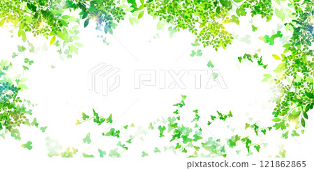 Fresh green Japanese pattern pattern background Fresh green Japanese pattern pattern background 121862865