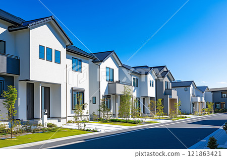 Residential image: Modern detached house 121863421