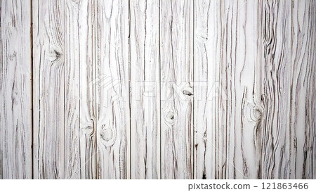 Wood grain background material Wood deck Wood grain White AI generated material Vertical grain 121863466