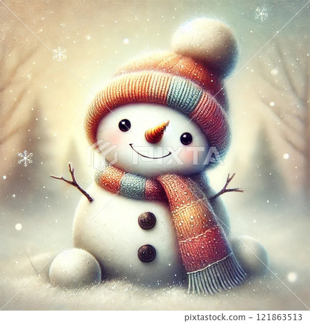 雪人的插圖 121863513