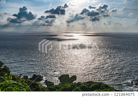 日落太陽之路 屋久島阿爾卑斯山（夏季） 121864075