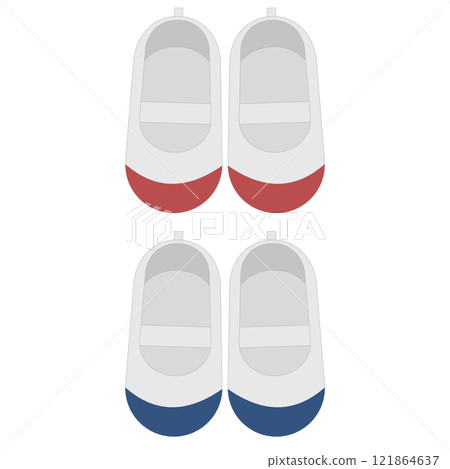 學校生活常用的鞋子類型 學校生活常用的鞋子類型 121864637