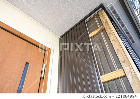 獨立屋外牆維修工程-入口 獨立屋外牆維修工程-入口 121864954