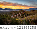 Mikuni Pass at sunrise 121865258