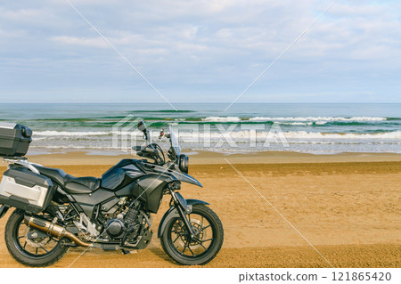 sea and bike sea and bike 121865420