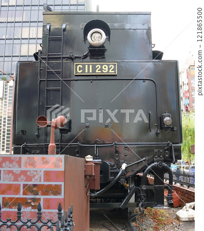 C11 type steam locomotive at JR Shimbashi Station, Minato-ku, Tokyo C11 type steam locomotive at JR Shimbashi Station, Minato-ku, Tokyo 121865500