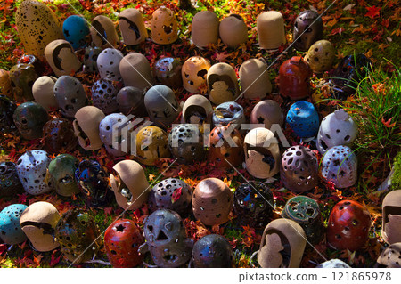 Autumn at Echizen Pottery Village Autumn at Echizen Pottery Village 121865978