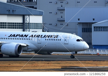 大阪國際機場日航飛機起飛天空公園 大阪國際機場日航飛機起飛天空公園 121866250