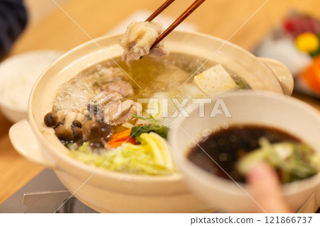 手吃雞湯鍋 121866737