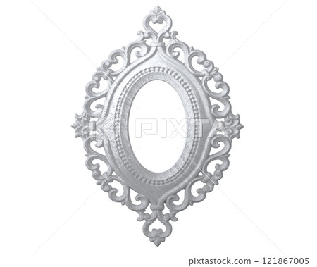 Decorative Oval Picture Frame 121867005