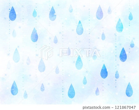 Rain image background illustration 121867047