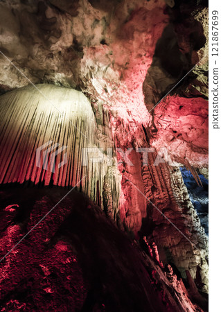 Inside the caves 121867699