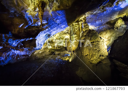 Inside the caves 121867703