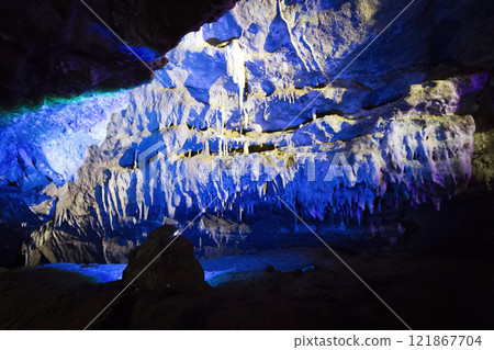 Inside the caves 121867704