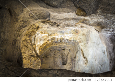 Inside the caves 121867904