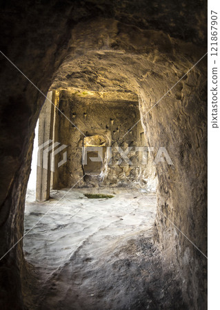 Inside the caves Inside the caves 121867907