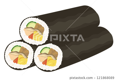 Setsubun_Ehomaki_Sushi_Whole 121868089