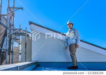 Roof repair work for detached houses Roof 121868194