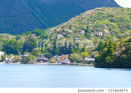 箱根蘆之湖風景 箱根蘆之湖風景 121868675