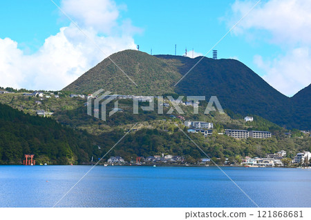 箱根蘆之湖風景 箱根蘆之湖風景 121868681