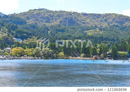 箱根蘆之湖風景 121868696