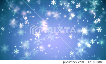 Snowing background_blue Snowing background_blue 121868880