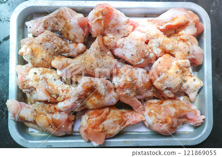 raw chicken or ferment chicken for cook raw chicken or ferment chicken for cook 121869055