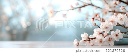 Vernal Equinox in Japan: seasonal observance, spring renewal, cultural festivity, floral bloom, traditional practices, equinox customs, daylight balance, Japanese heritage, nature reverence. 121870528