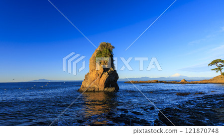 Winter at Tateishi Park, a scenic spot in Yokosuka City 121870748