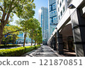 Building street in Yokohama 121870851