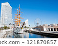 The Nippon Maru, anchored in Sakuragicho, Yokohama. 121870857