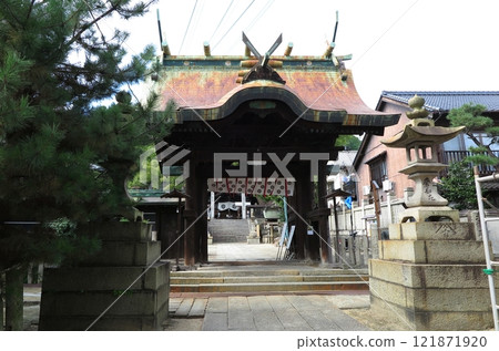 廣島縣尾道市牛虎神社:參道與大門 廣島縣尾道市牛虎神社:參道與大門 121871920