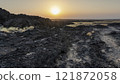 The Erta Ale volcano in the Danakil Depression in Ethiopia. 121872058