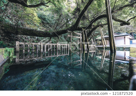Kashima Shrine Mitarai Pond Ultra-wide angle 121872520
