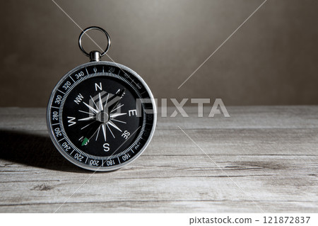 Compass, magnetic compass, magnetic needle 121872837
