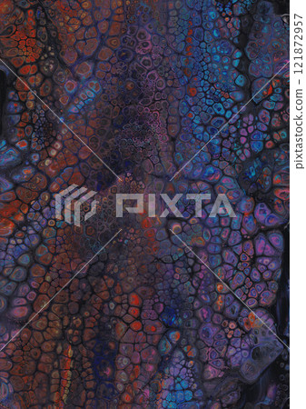 染色的岩石地方 染色的岩石地方 121872957