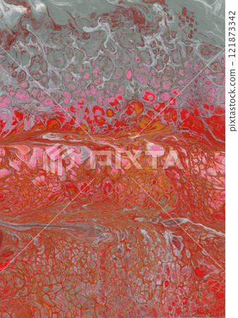 Silver and red skin Silver and red skin 121873342