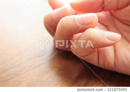 女人的指甲的特寫 121875043