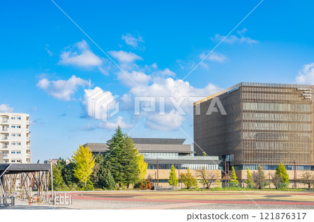 從濱松城週邊看到的濱松市城市景觀（靜岡縣） 121876317