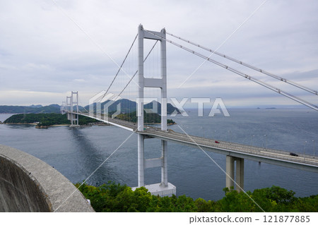 The Setouchi Shimanami Kaido seen from Itoyama Observatory The Setouchi Shimanami Kaido seen from Itoyama Observatory 121877885