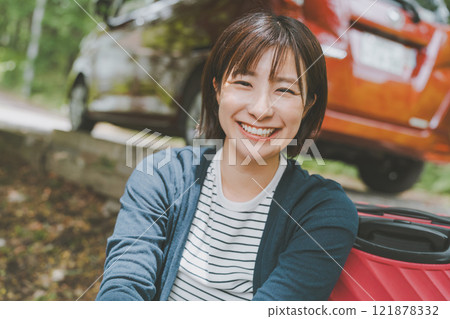 Female solitary travel Female solitary travel 121878332