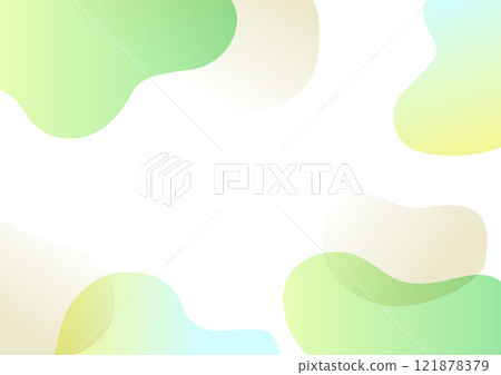 Simple background design of wavy rectangles 121878379